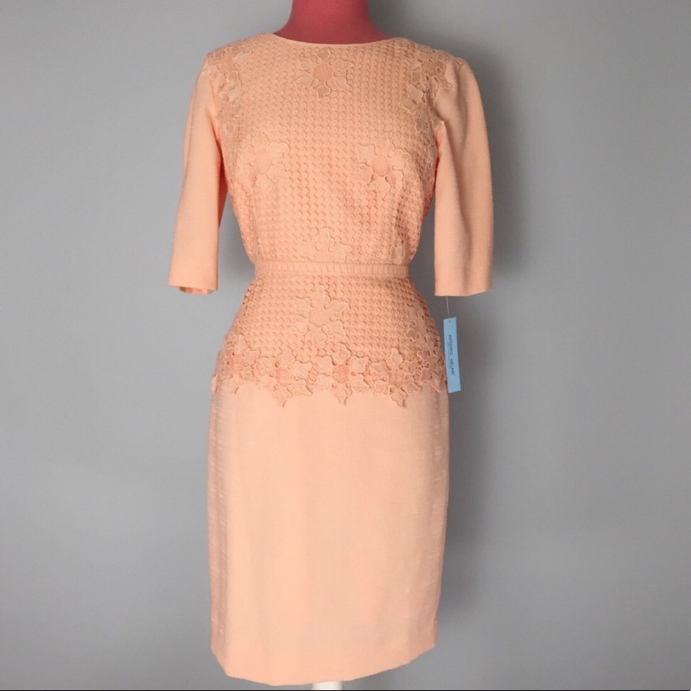 Peach Coral Antonio Melani Yvonne Dress